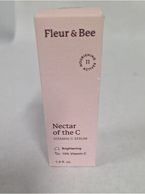 NIB Fleur & Bee, Nectar of the C, Vitamin C Serum, 1.0 fl oz